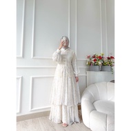 CLAUDY MAXI DRESS EID GAMIS CERUTI GAMIS MUSLIM DRESS CASH ON DELIVERY
