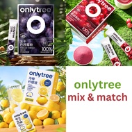 [SG Stocks] Onlytree Mix & Match, Lemon Juice, Freeze-dried Acai Powder, Cranberry Powder