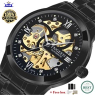 JAM TANGAN PRIA MECHANICAL AUTOMATIC FNGEEN 6018 LUXURY BUSINESS