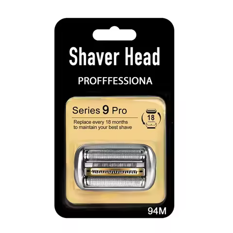 94M Pro Replacement Electric Shaver Heads For Braun Series 9 9290cc, 9291cc, 9370cc, 9293s, 9385cc, 