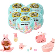MGA's Miniverse Make It Mini Real Baby Nurture (6 Pack) - Blind Packaging, Baby Care Themed Mini Col