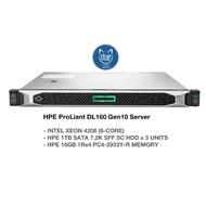 🗣NEW HPE PROLIANT DL160 GEN10 RACK SERVER | iNTEL XEON 4208/16GB RAM/3TB SATA HDD- 3 YEARS M'SIA WAR