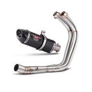 Yoshimura R77 R77S racing muffler For mt07 xsr700 fz07 Full exhaust system Full exhaust system 2014-