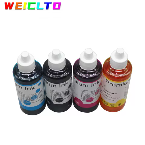 4PC 100ML Refill Dye Ink for HP11 HP82 for HP Designjet 111 Printer