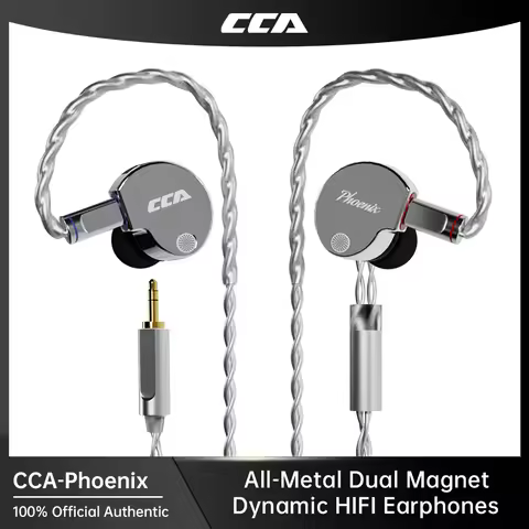CCA- phoenix type-c game headset has a fever. Hifi sound quality professional in-ear subwoofer is de