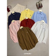 XONXENSHOP horse embroidered long-sleeved shirt code A659