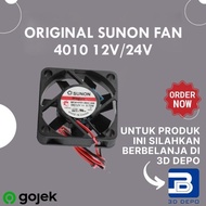 - Original Sunon 4010 Fan 12V/24V with Magnetic Suspension Bearing
