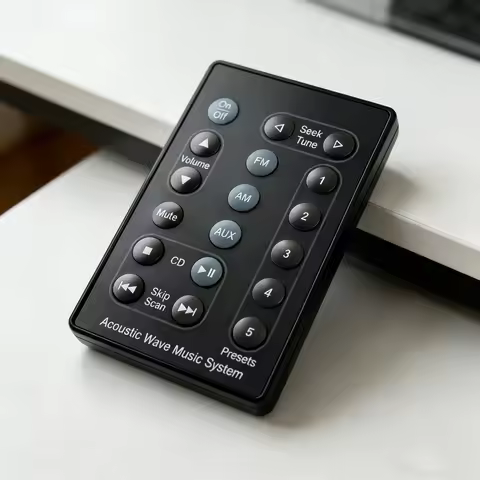Remote Control Suitable for BOSE Acoustic Wave Music System CD3000 AWMS Remote Control (Black)