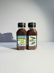 Cám Cá cảnh AKARI MAXI hạt 1mm - hổ trợ đa sắc tố