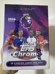 2026 Topps英超球員卡 全新未開