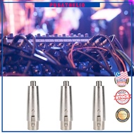 Audio Connector  3 Pins XLR 3pcs for