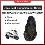 U Box Motorcycle Leather Cover for Honda PCX 125/150/160 ADV 150/160 Ubox Seat Compartment Cover