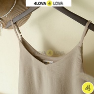 Áo 2 dây nữ basic 4LOVA chất liệu lụa cao cấp nhiều màu đẹp quyến rũ sang trọng