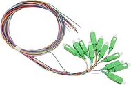 Cable Fiber Optic Pigtail, Fiber Cable Pigtail, Interface Type SC, Adopting 12 Shares, 4.9 Inches Le