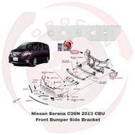 Nissan Serena C26N CBU 2013-2014 Front Bumper Side Bracket 62220-1VA0A 62221-1VA0A C26