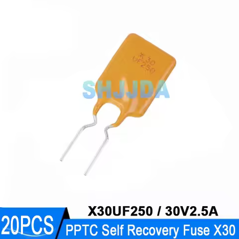 20PCS PPTC Self Recovery Fuse 30V 0.5A 0.75A 0.9A 1.1A 1.35A 1.6A 1.85A 2A 2.5A 3A 4A 5A RUEF185 RUE