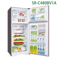 【SANLUX 台灣三洋】【SR-C480BV1A】480公升雙門變頻電冰箱(標準安裝)