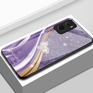 Case For OPPO A36 A76 A96 Small Horse Phone Shockproof Glass Shell