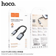 HOCO UA24 UA25 หัวแปลง iP iOS to USB หัวแปลง Type-C to USB OTG Card Reader หัวแปลง iP iOS Type-C to SD Card TF Card ของแท้100%