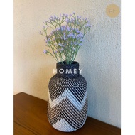 Homey Rattan | VITA RATTAN VASE | Rattan Vase| Rattan Crafts | Original Lombok rattan