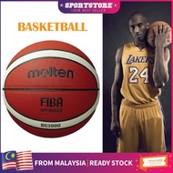 Molten BG4500 100% original Bola Keranjang Sukan Sport Basketball Lelaki Perempuan Quality Baik Geta