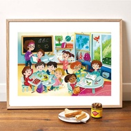 Clementoni Italy Imported Puzzle School 104 Pieces