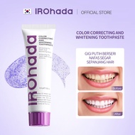 IROHADA 2 in 1 Niacinamide Whitening Toothpaste Mint/Tea Leaf Extract Fresh Breath 100g*3 Mouth Care