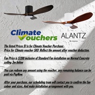 (FREE INSTALLATION BY AGENT, CLIMATE VOUCHER ACCEPTED )ALANTZ-BLISSFUL 42 / 52 INCH SMART BLDC CEILI