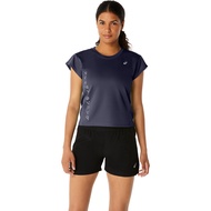 ASICS : 2012D126.500 KATAKANA MESH SS TOP WOMEN เสื้อคอกลมผู้หญิง ของแท้