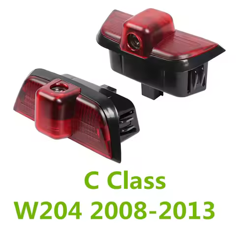 2PCS For Mercedes Benz C CLASS W204 2008 - 2013 C200 C260 C280 LED Car Door Welcome Projector Ghost 