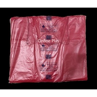Size 75 Star singlet plastic bag 24x28 Bintang beg plastik tangkai borong murah T-shirt bag Handle b