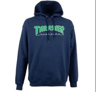 New 全新 Thrasher Magazine 藍色連帽衛衣