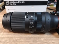 Sigma 100-400mm F5-6.3 行貨有單有盒有保養sony fe mount