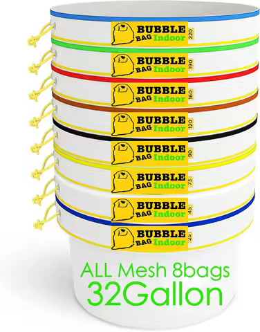 All Mesh 32 Gallon Bubble Bags Herbal Ice Extractor Hash Essence Shampo Flter Herbal Extraction Grow