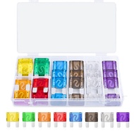 32PCS Boxed Zinc Sheet 20A-100A Large Car Fuse Insert Blade Fuse Car Fuse