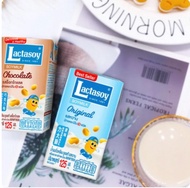 Lactasoy | เครื่องดื่มน้ำนมถั่วเหลืองสำหรับอาหารเช้า 125 มล.*18 กล่อง