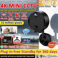 [15 million pixels] H6 4K mini cctv wireless camera HD+32G memory card mini camera wireless cctv cam