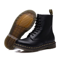 🌈Autumn Genuine Leather Couple Dr. Martens Boots Vintage Military Boots Motorcycle Boots British Korean Student Women's