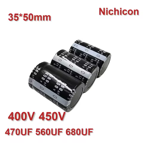 5-2pcs Original New 400v 680uf 450v560uf Nichicon Capacitor Welding Machine 400v470uf Capacitor 560u