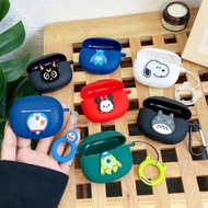 funny Cartoon Case for Anker Soundcore P42i P40i P41i Case with Ring rope Silicone earphone shell bo