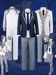 BlueLock Blue Cosplay Prison Uniform - Sporty School Style