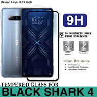 HITAM LAYAR Tempered GLASS XIAOMI BLACK SHARK 4 ANTI-Scratch GLASS LIST BLACK FULL Screen