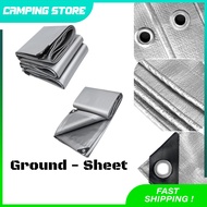 Light Weight Waterproof Camping Ground Sheet Tarpaulin Canvas Canopy Groundsheet Kanvas Khemah Mat