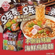 韓國製造 不倒翁特級海鮮烏龍麵 (1袋4包)