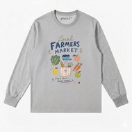 Graizx - Local Farmers Market Light Grey Longsleeve