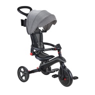 GLOBBER Explorer Trike Foldable 4 in 1 Tricycle - Black Grey