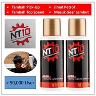 NT10 ENGINE CATALYST (EC)【2 Bottles】Motorcycle Engine Oil Additive Fuel Saver Metal Conditioner Nano Oil Treatment Jimat Minyak Hitam Enjin Motosikal 4t y15zr y16zr lc135 ex5 wave rs150r v1 v2 rsx vf3i nvx nmax