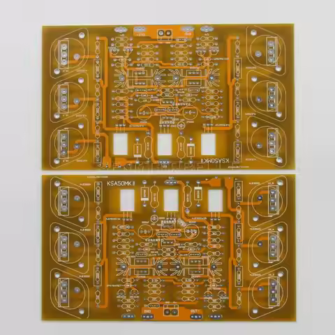 1 Pair KSA50 MK2 Pure Class A High Power Amplifier Board HiFi Stereo Audio Sound Amp PCB
