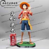 One Piece PT Influencer Luffy 1: 4 Large Scale GK Smiley Straw Hat Figure Oversized Statue Model