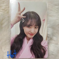 OFFICIAL - Photocard Liz IVE Fancon prom queen tc